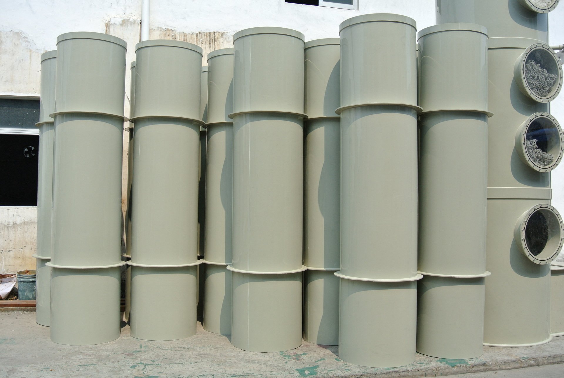 塑料通風(fēng)方管焊接強度及水垢形成的***性